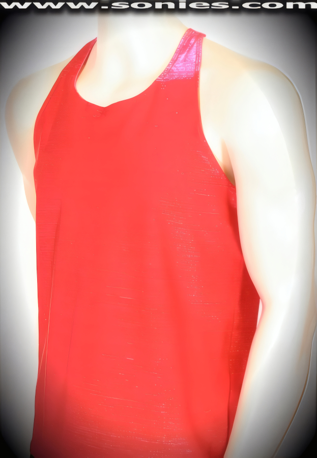Men's Bordone High Intensity Glitter Lurex Stretch Lycra Dance Wear Fitness Tee (15% Lycra, 85% Nylon).   Style: 100-127U