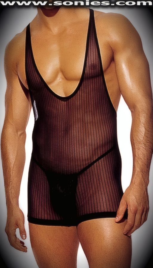Men's Nothing To Hide and Everything to Proudly Show off in this See-Thru Stretch Lycra Dance Wear Bodysuit with Low Scoop Neckline Detail Finish (15% Lycra, 85% Nylon exclusive of trim. Hand wash cold and drip dry, no bleach). This blistering style is perfect for Life Style Events, Men's Competition Wear, Pride Week, Monthly Play Parties, Fetish Events, Adult Alternative Lifestyle Gatherings, Clubwear, Nightclubs, Dance Clubs, Ladies Night Clubs, Bachelorette Parties, Male Exotic Chippendale Dancers, Girls Night Out Parties and more. Try this popular hot style for yourself today!   Style: 200-008
