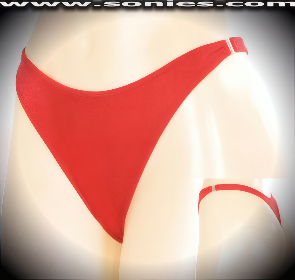 Burn Baby Burn in this Magnificent Acropolis Scoop Front Stretch Lycra Center Stage Dance Wear Thong Back Bottom with Lined Crotch Detail Finish, Side Clasp Closures for Off and On Ease Finally (15% Lycra, 85% Nylon).   Style: 225