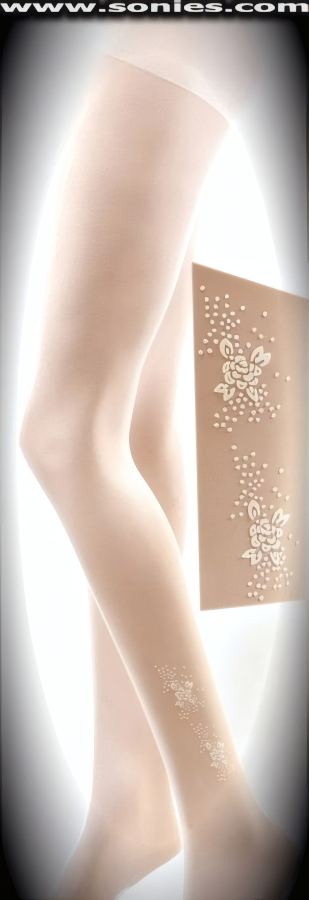 Bring on the night wearing these magnificent Cameo sheer pantyhose. These stylish stretch sheer pantyhose have a single seam and sandal foot finally. Are designed without a reinforced panty and have a cotton lined gusset, which makes this garment more comfy. Adds a fresh new look to your wardrobe. Conforms to your curves for a sleek comfortable fit. Designed with an eye-alluring delicately embossed Cerberus Rose accent detail finally on ankle of single leg only (100% Nylon exclusive of trim. Hand wash cold and drip dry, no bleach). This style is suitable for evening wear, day wear, special occasions and club wear.   Style: 5354CD