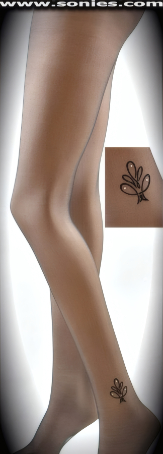 Keep Your Cool in this Passionately Prevailing Christian Dior, Diorvogue Ultra Sheer Toe to Waist Pantyhose with Cotton Lined Gusset, which makes this garment more comfy and Invisible Supertoe Sandal Foot Finish. Eye-Alluring Delicately Embossed Dhaulagiri Motif with Rhinestone Accent Detail Finally on Ankle of Single Leg Only (100% Nylon exclusive of trim. Hand wash cold and drip dry, no bleach). Adds a fresh new look to your wardrobe. Silky Soft Yarn let�s Skin Breathe So Legs Feel Fabulous. This style is suitable for evening wear, day wear, special occasions and club wear.   Style: 5482CD