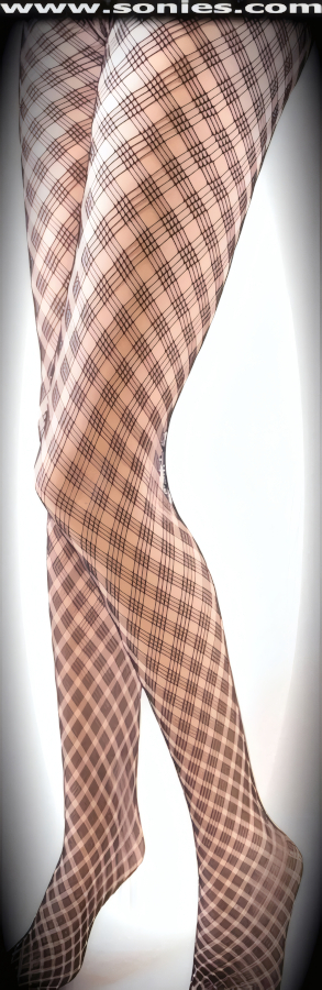 Bare your legs in a unique way with these beautiful seamless Cujam four strand open weave diamond design soft stretch crochet lace pantyhose. None visible crotch to waist seam and sandal foot finally. These pantyhose are designed without a reinforced panty and no lined gusset, which makes this garment more comfy. Elasticized waistband can be positioned low or high on the hips. Adds a fresh new look to your wardrobe (100% Nylon, exclusive of trim. Hand wash cold and drip dry. Do not bleach). Conforms to your curves for a sleek comfortable fit. This style is suitable for evening wear, day wear, special occasions and club wear.   Style: 618SBM