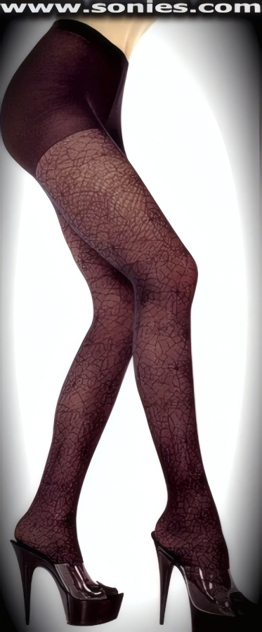 Utterly Tempting and Crowd Mesmerizing in these Icarius Spider Web Stretch Fine Lace Pantyhose. Single seam with sandal foot finally. Elasticized waistband can be positioned low or high on the hips. Adds a fresh new look to your wardrobe. Conforms to your curves for a sleek comfortable fit. This style is suitable for Eveningwear, Daywear, Special Occasions and Club Wear (100% Nylon, exclusive of trim. Hand wash cold and drip dry. Do not bleach).   Style: 686T7