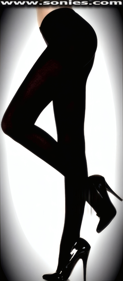 Nostalgic Practicality Ladies Plus Size Fashion Opaque Tights with Gusset and Sandal Foot Detail Finish (100% Nylon).   Style: 747XL