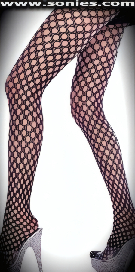 Unyielding hot in these fashion Semele sheer pantyhose with eye-captivating opaque side diamonds detail finish (100% Nylon, exclusive of trim. Hand wash cold and drip dry. Do not bleach). Single seam with sandal foot finally. These Lycra pantyhose are designed without a reinforced panty and no lined gusset, which makes this garment more comfy. Elasticized waistband can be positioned low or high on the hips. Adds a fresh new look to your wardrobe. Conforms to your curves for a sleek comfortable fit. This style is suitable for evening wear, day wear, special occasions and club wear.   Style: 9007