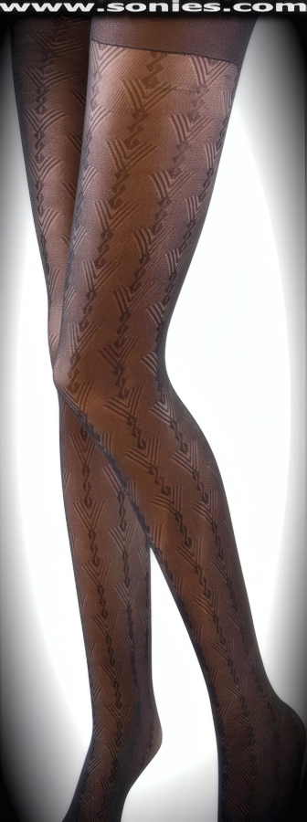 Add a bit of classic sex appeal in these Ismail Samani stretch lace pantyhose. Single seam with sandal foot refinement. Made from durable Japanese nylon yarn (100% Nylon, exclusive of trim. Hand wash cold and drip dry. Do not bleach). These pantyhose are designed without a reinforced panty and no lined gusset, which makes this garment more comfy. Elasticized waistband can be positioned low or high on the hips. Adds a fresh new look to your wardrobe. Conforms to your curves for a sleek comfortable fit. This style is suitable for evening wear, day wear, special occasions and club wear.   Style: M20E09KS