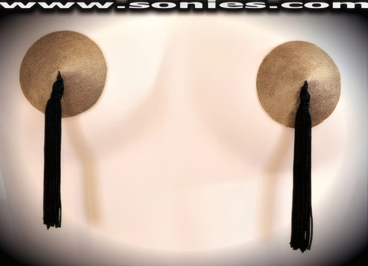 Dance the Night Away in this Fashion-Savvy Fabric Pasties with attached Tassels Finally for added Twirling and Whirling effect (Glue Included).   Style: P149G