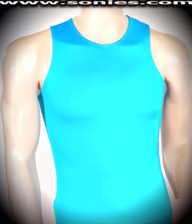Men's Qurnat silky soft stretch Lycra crew neck dance wear fitness t-shirt. Designed to be contour fitting so that you may show off your masculine form and crafted using quality four-way stretch heavy weight Lycra fabric (15% Lycra, 85% Nylon. Hand wash cold and hang to dry. Do not bleach). It pairs superbly with any number of dashing bottoms such as pants, shorts, thongs or G-Strings. This racy style is perfect for stage, life style events, men's competition wear, pride week, monthly play parties, fetish events, adult alternative lifestyle gatherings, club wear, nightclubs, dance clubs, ladies night clubs, Bachelorette parties, male exotic Chippendale dancers, girls night out parties and more. Try this popular hot style for yourself today!   Style: 100-126H