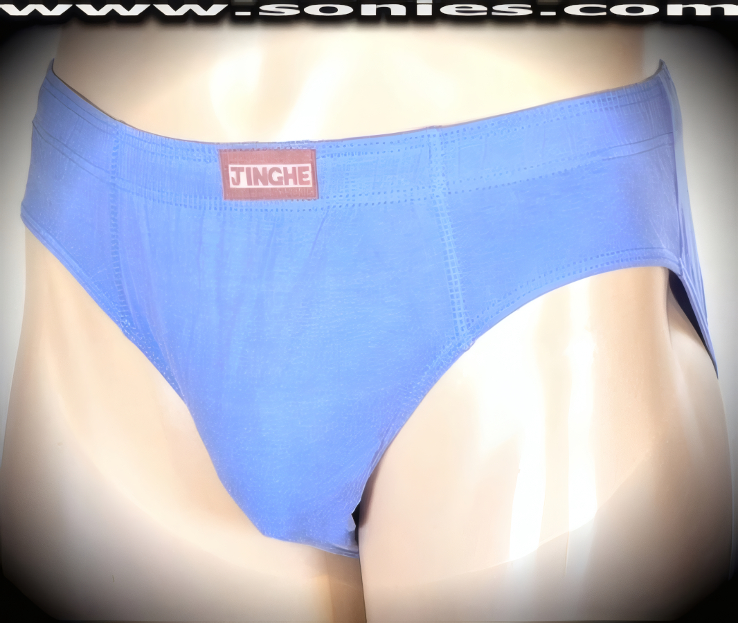Be in style and enjoy the comfort in these 100% Imported cotton Sport Brief. JINGHE Logo woven into a comfortable elastic waistband. Stitched hem leg opening for a secure fit. Reinforced cotton front crotch pouch for enhanced appearance and support.   Style: 7008SG