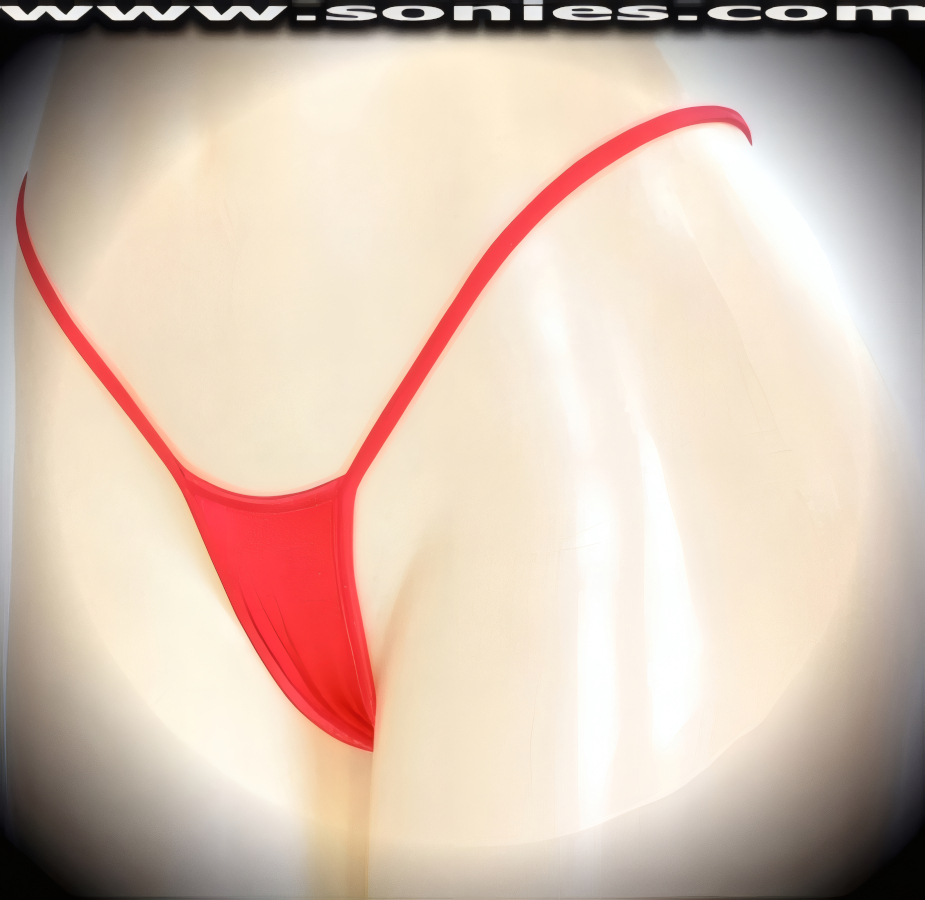 Make a statement in this stunning Absyrtus stretch Lycra center stage micro dance wear bottom with lined crotch and thong back detail finish (15% Lycra, 85% Nylon exclusive of trim. Hand wash cold and drip dry, no bleach). It pairs beautifully with any number of risqu� tops. May be worn with stiletto heel shoes or boots to create a phenomenal look. This style is perfect for stage, bedroom performance, life style events, pride week, monthly play parties, fetish events, adult alternative lifestyle gatherings, bachelor parties, club wear, nightclubs, dance clubs and gentleman's clubs.   Style: MTHONG46