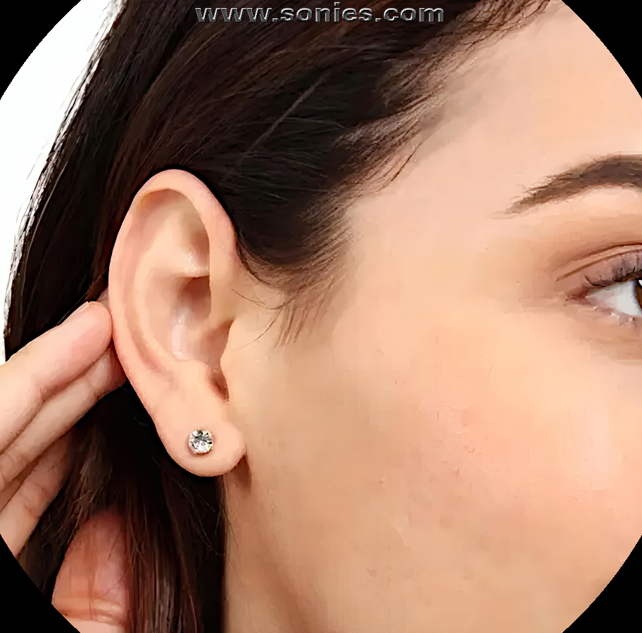 Magnificent Unisex Crystal Magnetic Earrings - No Piercing Necessary!   STYLE: MegaE
